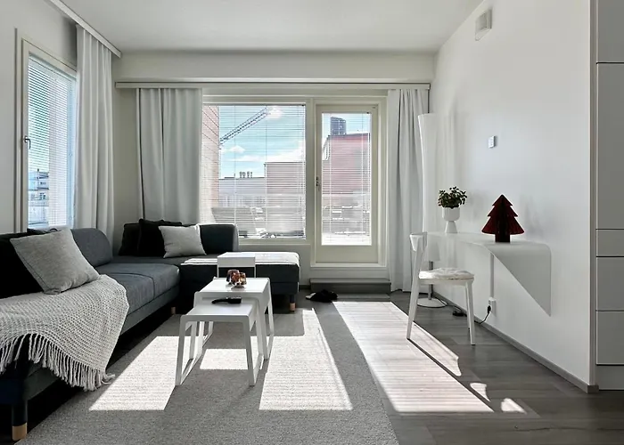 Apartment Rooftop Penthouse With Aurora Terrace Rovaniemi