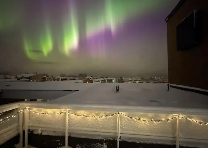Rooftop Penthouse With Aurora Terrace